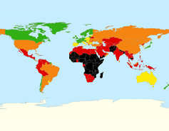 Map on the Respect of Children's Rights Worldwide