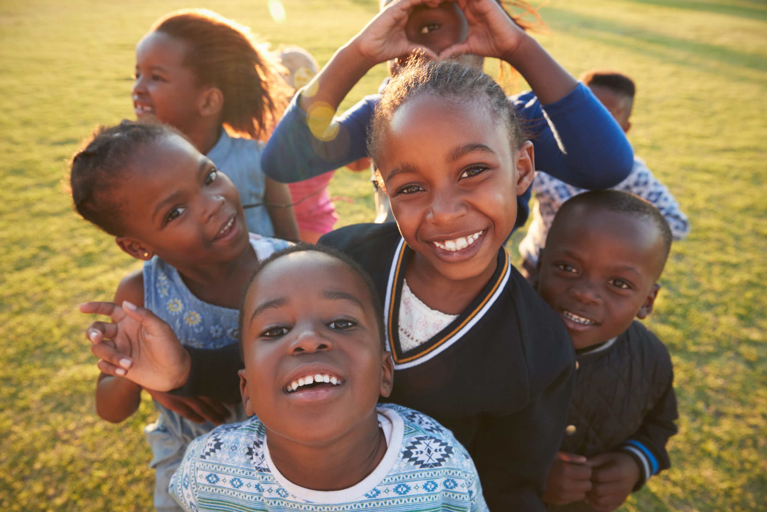 smiling african child