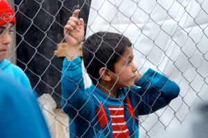 Los niños refugiados sirios